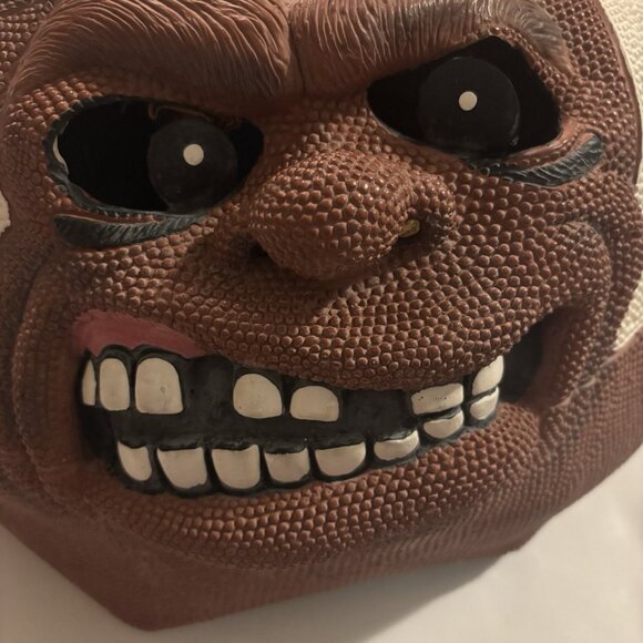 Vtg Madballs Easter Unlmtd Halloween Mask Football Full Head Rubber Latex Mask - Picture 6 of 11